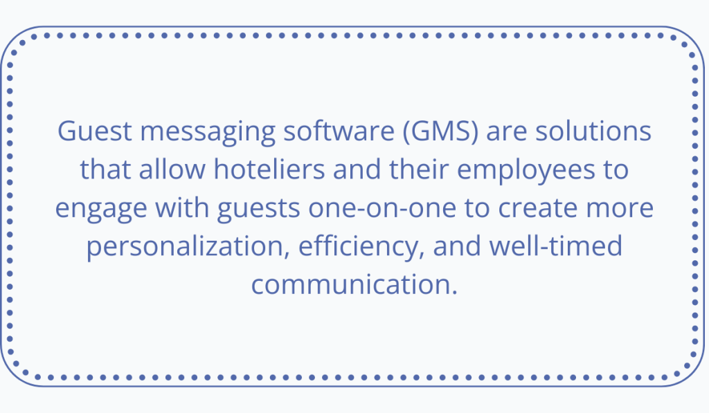 guest messaging software definition