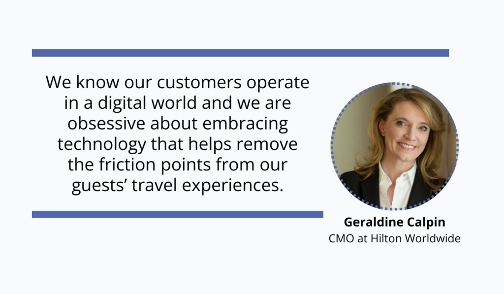 quote about the importance of embracing technology at hotels