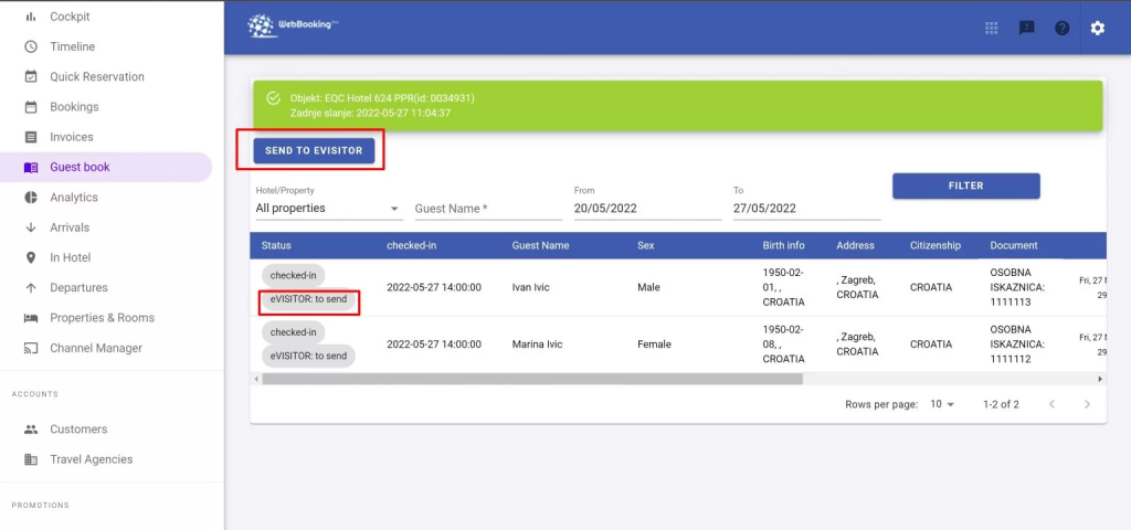 webbookingpro tool screenshot